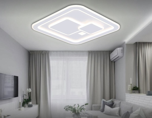 Потолочный светодиодный светильник Ambrella light Acrylica Disk FA7712 Фото № 8