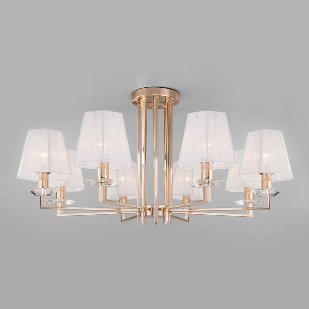 Потолочная люстра Eurosvet Alegria 60114/8 золото изображение 1 Потолочная люстра Eurosvet Alegria 60114/8 золото Фото № 1