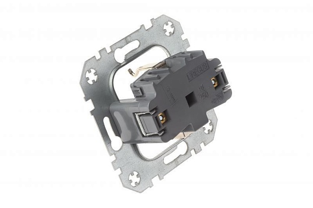 Розетка 2P+E Liregus Epsilon антрацит 28-106 изображение 3 Розетка 2P+E Liregus Epsilon антрацит 28-106 Фото № 3