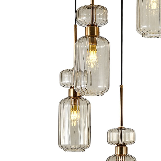 Подвесная люстра Escada Gloss 1141/5S Beige Фото № 3