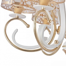 Подвесная люстра Arte Milano Florentia-1237 301237/5 Wh/Gd 1