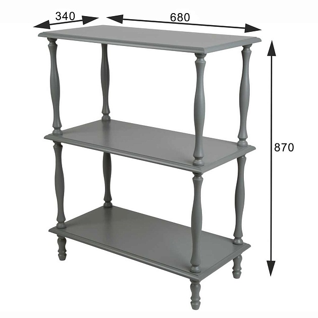 Этажерка Мебелик П 9 006592 Фото № 3