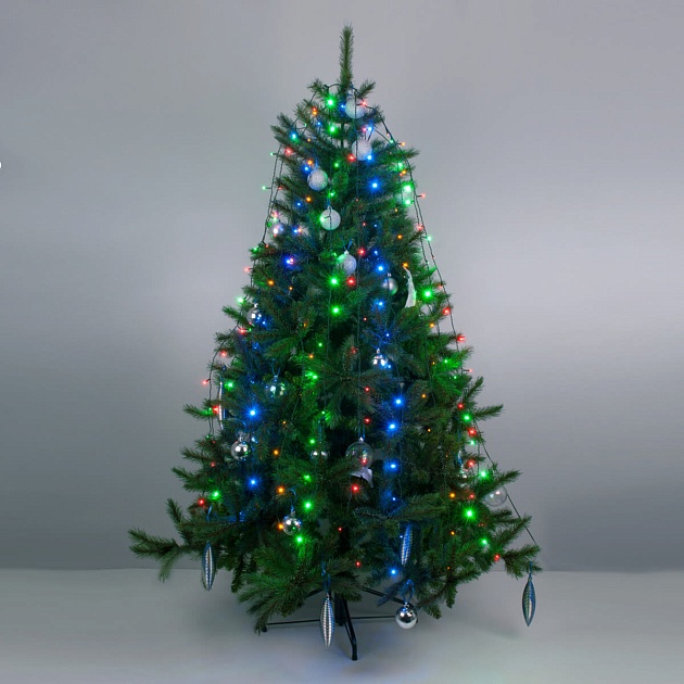 Светодиодная гирлянда Eurosvet занавес 230V 200-003 мульти изображение 2 Светодиодная гирлянда Eurosvet занавес 230V 200-003 мульти Фото № 2