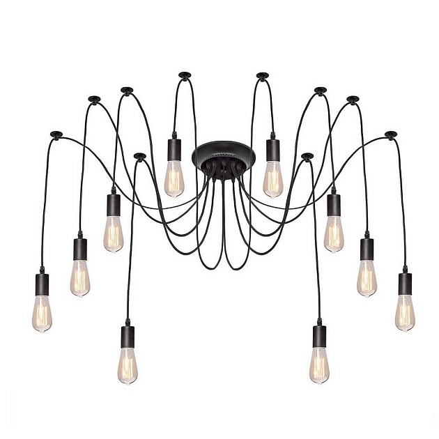 Подвесная люстра Loft IT Spider Loft1162/10 Фото № 1