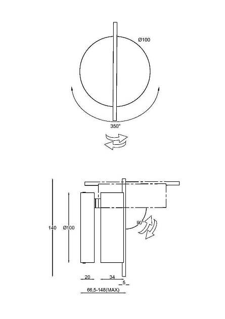 Светодиодный спот Maytoni Nuance MOD180WL-L4B3K1 изображение 7 Светодиодный спот Maytoni Nuance MOD180WL-L4B3K1 Фото № 7