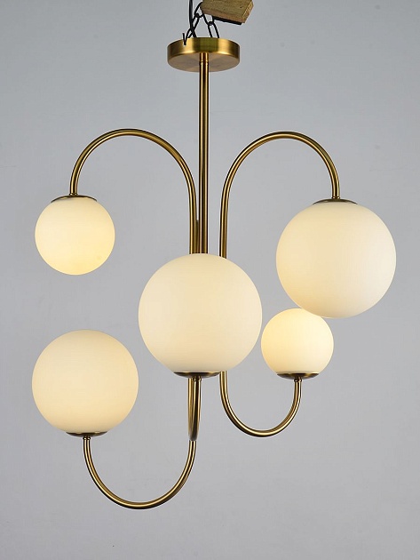 Подвесная люстра Elvan LU-7629/6-Е14-GlMl Фото № 2