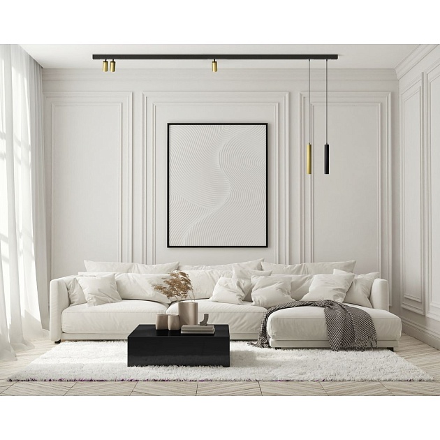 Трековый светодиодный светильник Denkirs Smart Spot DK8008-BK Фото № 6