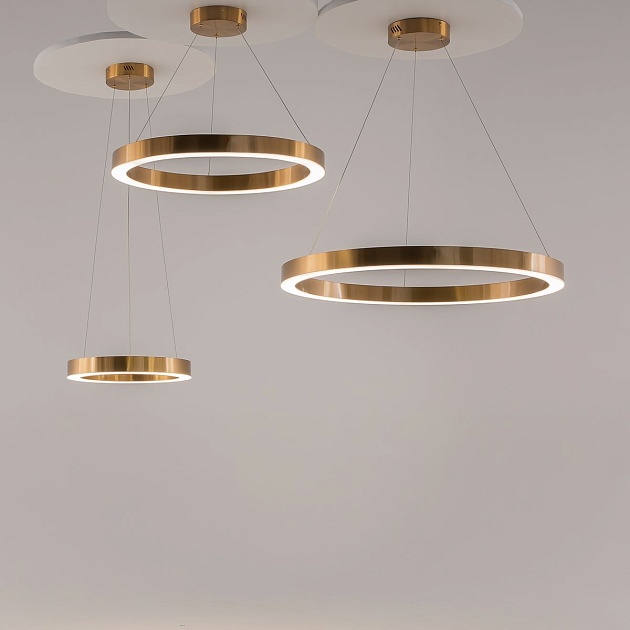 Подвесная светодиодная люстра Maytoni Saturno MOD415PL-L60BS4K Фото № 2