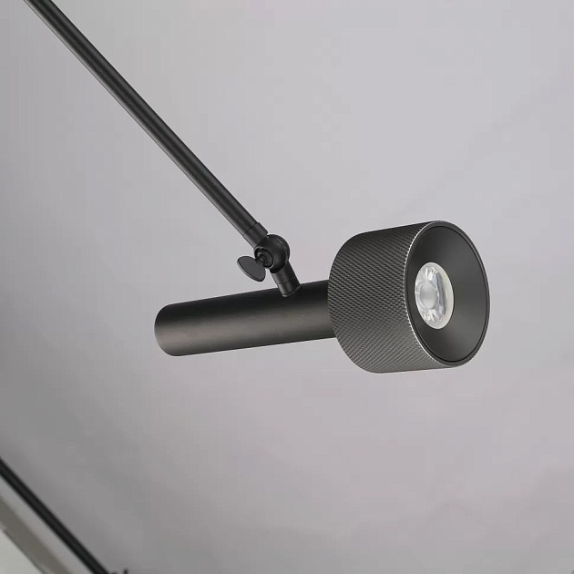 Подвесной светильник iLedex Delta 2361-1 BK+GRP Фото № 3