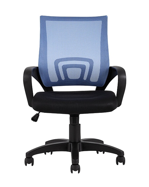 Офисное кресло TopChairs Simple голубое D-515 light blue Фото № 5