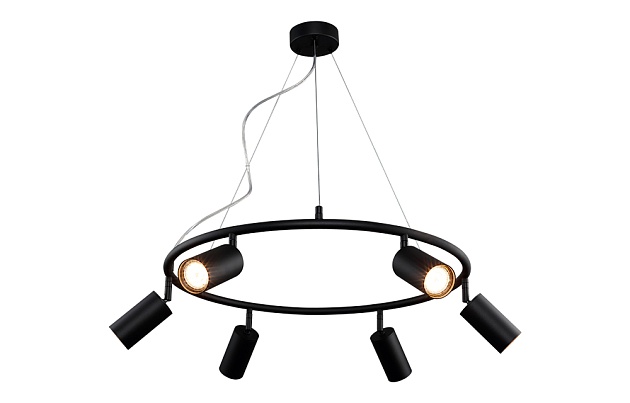 Светильник подвесной Crystal Lux RIVO SP6 BL Фото № 2