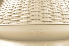 Садовое кресло Sheffilton SHT-S68/S424-С бежевый/хром лак (цинк) 4663097602 1