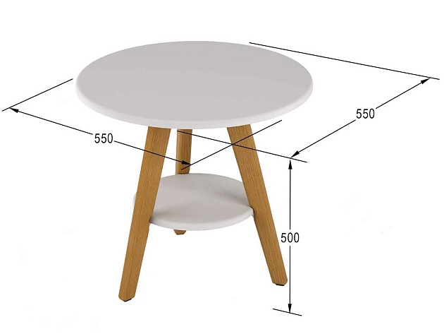 Журнальный стол Мебелик Хог 005553 Фото № 3