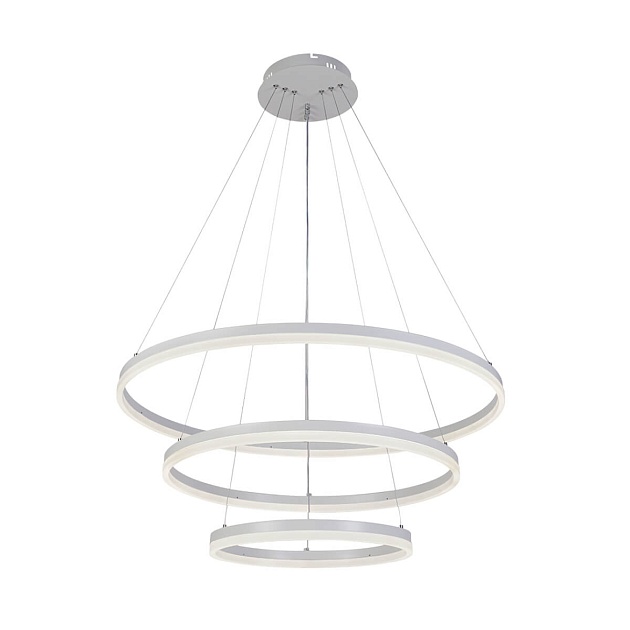 Подвесная светодиодная люстра Profit Light 6035/3 WHT изображение 3 Подвесная светодиодная люстра Profit Light 6035/3 WHT Фото № 3