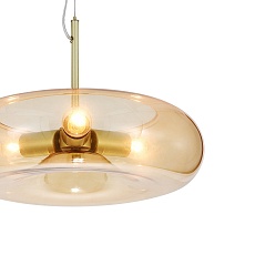 Подвесной светильник Indigo Leggero 11062/3P Amber V000540 2