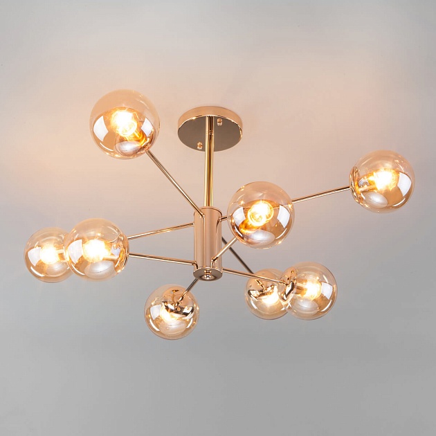 Потолочная люстра Eurosvet Ascot 30166/8 золото Фото № 4