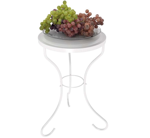 Журнальный стол Sheffilton SHT-CT10-1 белый муар 4148353801 Фото № 5