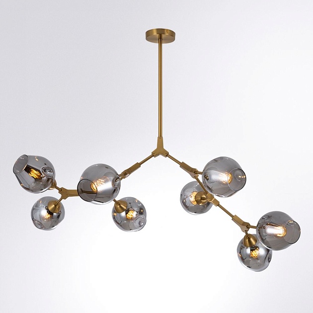 Подвесная люстра Arte Lamp Yuka A4103SP-8PB изображение 5 Подвесная люстра Arte Lamp Yuka A4103SP-8PB Фото № 5