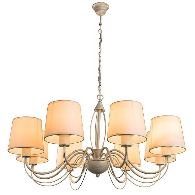 Подвесная люстра Arte Lamp Orlean A9310LM-8WG Фото № 2