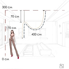 Потолочный светильник LOFT IT Thread 10388C Black 3