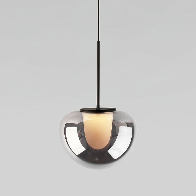 Подвесной светодиодный светильник Eurosvet Twice 90325/1 черный Фото № 3