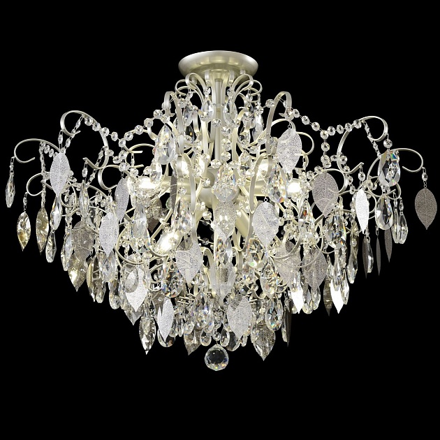 Потолочная люстра Crystal Lux Esmiralda PL9 Silver Фото № 1