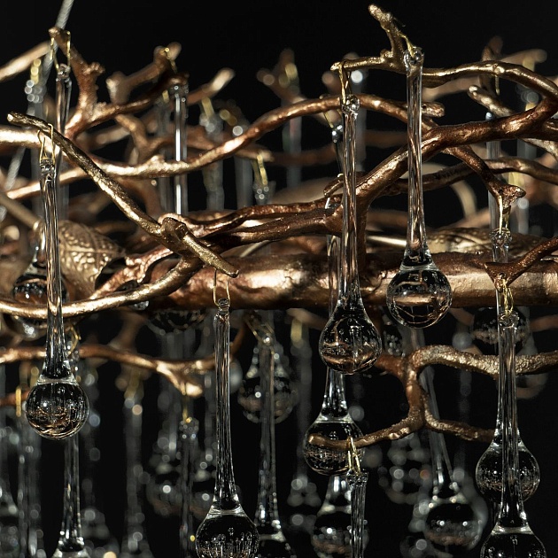 Подвесная люстра Loft IT Bijout 10068/1000 GB изображение 2 Подвесная люстра Loft IT Bijout 10068/1000 GB Фото № 2