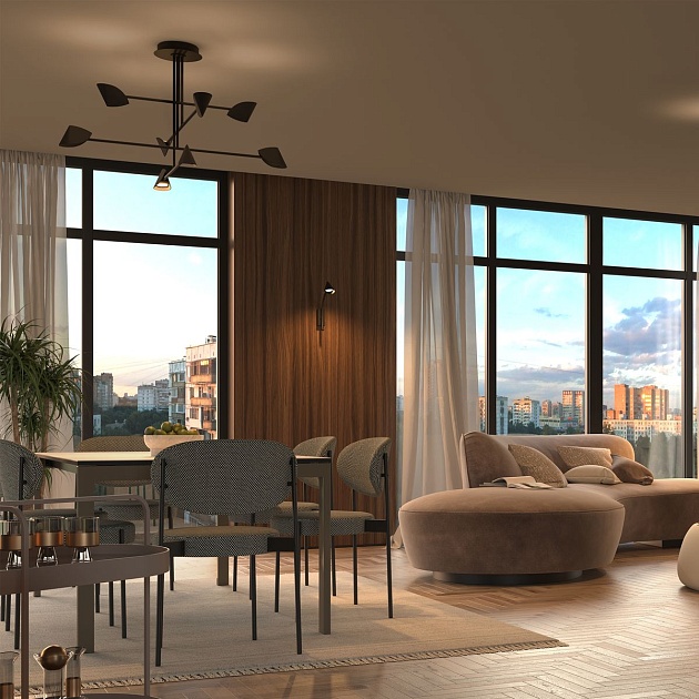 Подвесная светодиодная люстра Mantra Capuccina 7578 изображение 5 Подвесная светодиодная люстра Mantra Capuccina 7578 Фото № 5