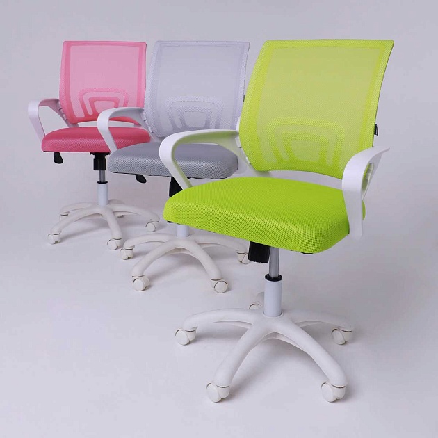 Детское кресло AksHome Ricci белый + салатовый 91965 Фото № 4