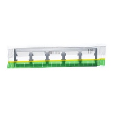 Рамка 5-постовая Systeme Electric Glossa алюминий GSL000305