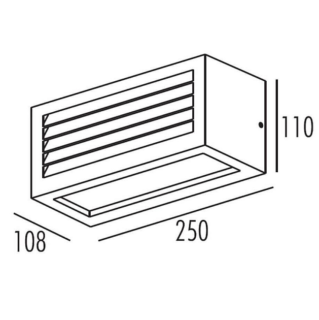 Уличный настенный светильник Lucide Dimo 27853/01/97 Фото № 2