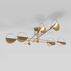 Потолочная люстра Eurosvet Grazia 70148/8 золото 1