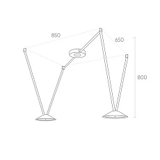 Трековая ременная система Denkirs Belty Set DK55SET03-02-LG 1