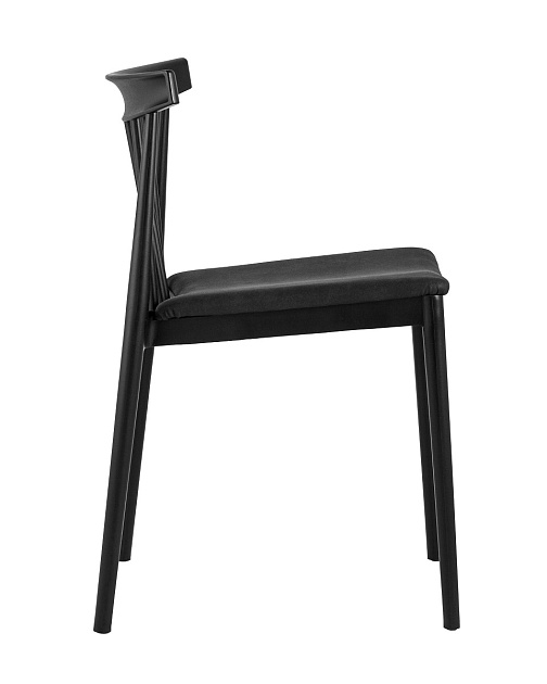 Кухонный стул Stool Group Ranch с мягким сиденьем черный 8305 black изображение 3 Кухонный стул Stool Group Ranch с мягким сиденьем черный 8305 black Фото № 3