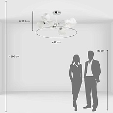 Потолочная люстра De City Вита 220013406 3