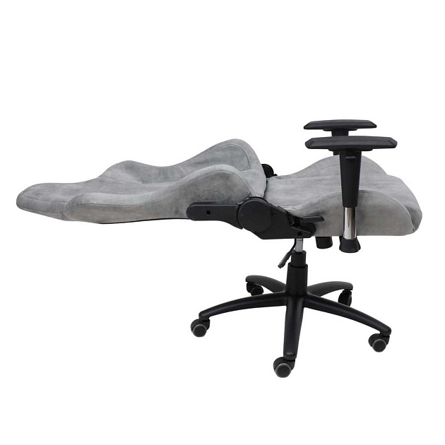 Игровое кресло AksHome Titan серый, ретро-велюр 83801 Фото № 11