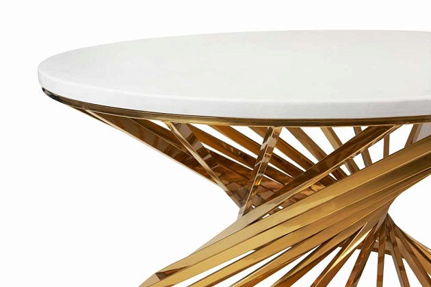 Журнальный столик ArtHomeDecor Helix ID-414A GL изображение 2 Журнальный столик ArtHomeDecor Helix ID-414A GL Фото № 2