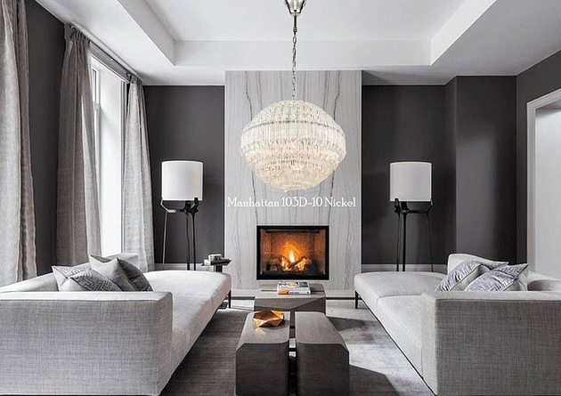 Подвесной светильник iLamp Manhattan 103D-10 Nickel изображение 2 Подвесной светильник iLamp Manhattan 103D-10 Nickel Фото № 2