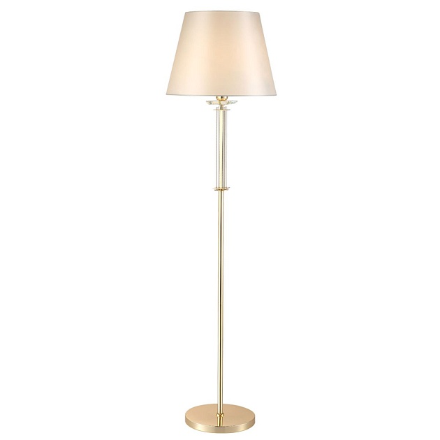 Торшер Crystal Lux Nicolas PT1 Gold/White изображение 4 Торшер Crystal Lux Nicolas PT1 Gold/White Фото № 4