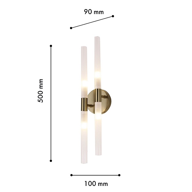 Настенный светильник F-Promo Schilf 4196-4W Фото № 3