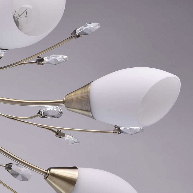 Потолочная люстра MW-Light Нежность 356015308 изображение 9 Потолочная люстра MW-Light Нежность 356015308 Фото № 9