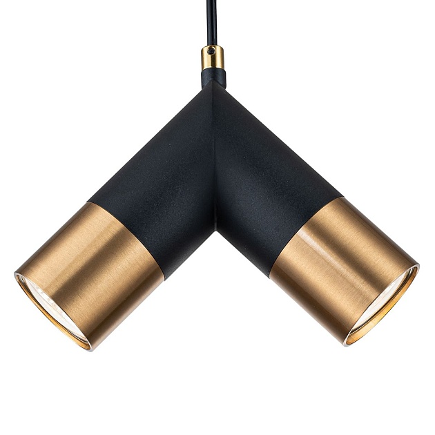 Подвесная люстра Indigo Doppio 11036/2P Black V000451 изображение 3 Подвесная люстра Indigo Doppio 11036/2P Black V000451 Фото № 3