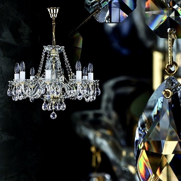 Подвесная люстра Artglass Cassidy VIII. CE изображение 2 Подвесная люстра Artglass Cassidy VIII. CE Фото № 2