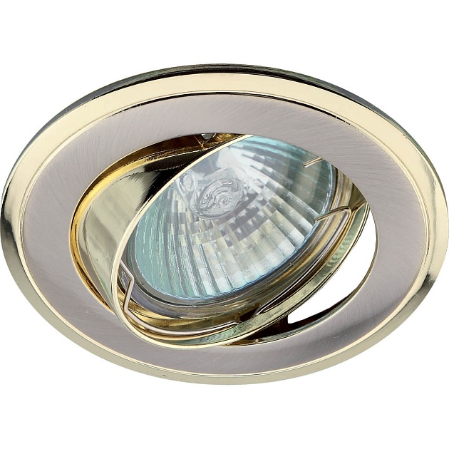 Встраиваемый светильник ЭРА Литой KL22А SN/G C0043708 Фото № 1