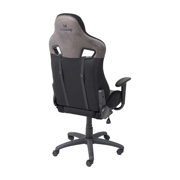 Игровое кресло AksHome Royal серо-коричневый, велюр 85992 Фото № 12