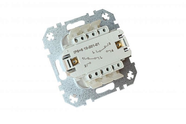 Переключатель двухклавишный Liregus коричневый омбре 29-012 изображение 3 Переключатель двухклавишный Liregus коричневый омбре 29-012 Фото № 3