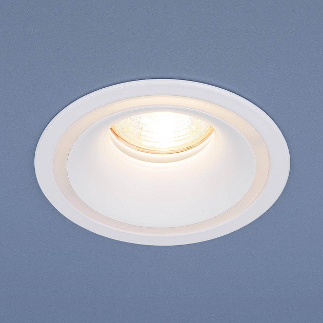 Встраиваемый светильник Elektrostandard 7012 MR16 WH белый a041261 Фото № 1