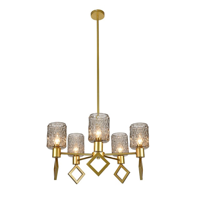 Подвесная люстра Indigo Preda V13025/5R Gold V000469 изображение 1 Подвесная люстра Indigo Preda V13025/5R Gold V000469 Фото № 1