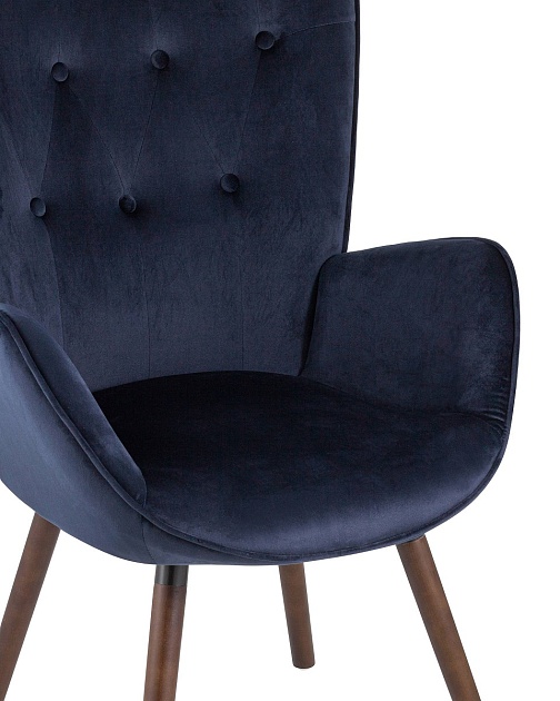 Кухонный стул Stool Group Гранд синий вельвет KAS VELVET BLUE Фото № 2