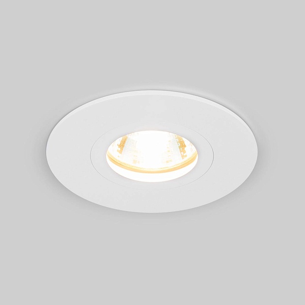 Встраиваемый светильник Elektrostandard 25001/01 MR16 белый a057000 Фото № 1